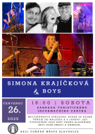 Simona Krajíčková a Boys: Emotivní hudební zážitek v zahradě turistického centra 1