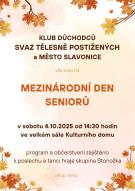 Slavnostní akce pro seniory