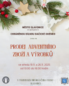 stánek s adventním zbožím